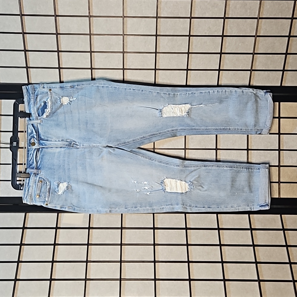 Light Blue Boyfriend Jeans